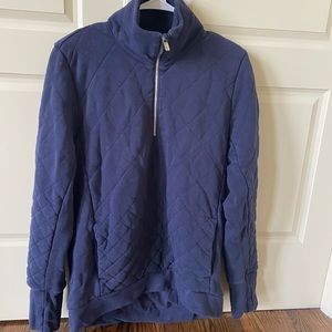 Lululemon navy quilted quarter zip